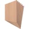 Ekena Millwork 15 3/4W x 15 3/4H x 1/4T Wood Hobby Boards, Alder, 6PK HBW16X16X250BAL - alternate 2